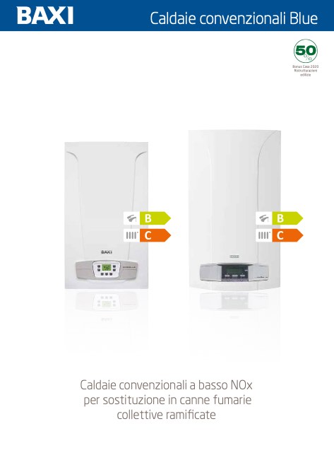 Baxi - Katalog Caldaie convenzionali Blue