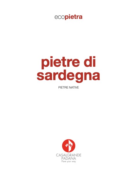 Casalgrande Padana - 目录 pietre di sardegna