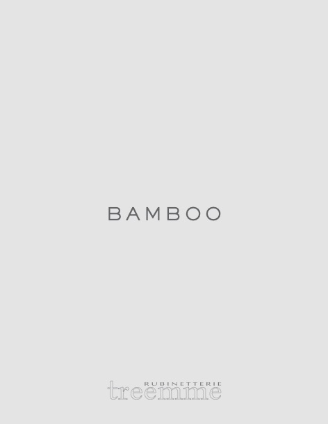 Rubinetterie Treemme - Catalogo Bamboo
