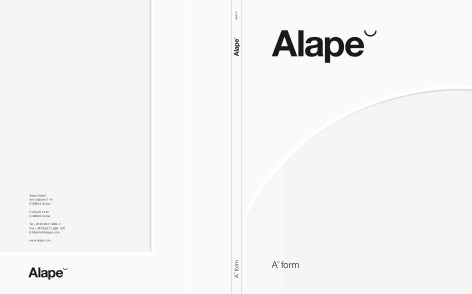 Alape - Katalog A˘form