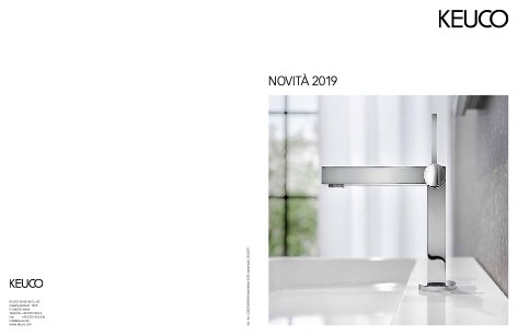 Keuco - 目录 NOVITÀ 2019