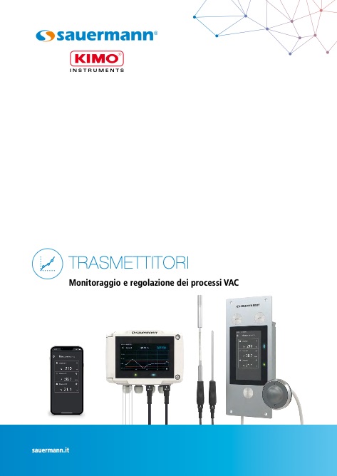 Sauermann - Catalogo Trasmettitori