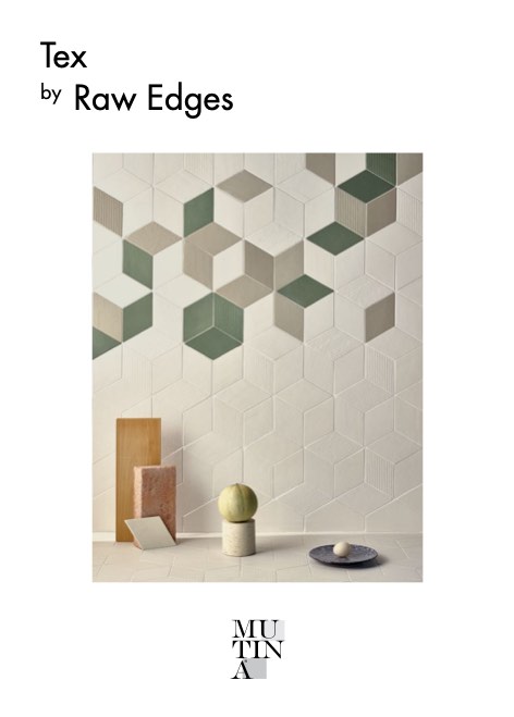 Mutina - Catalogo TEX design Raw Edges
