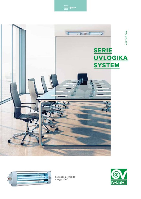 Vortice - Katalog SERIE UVLOGIKA SYSTEM