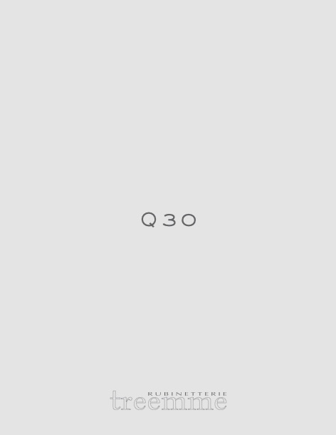 Rubinetterie Treemme - Catalogo Q30