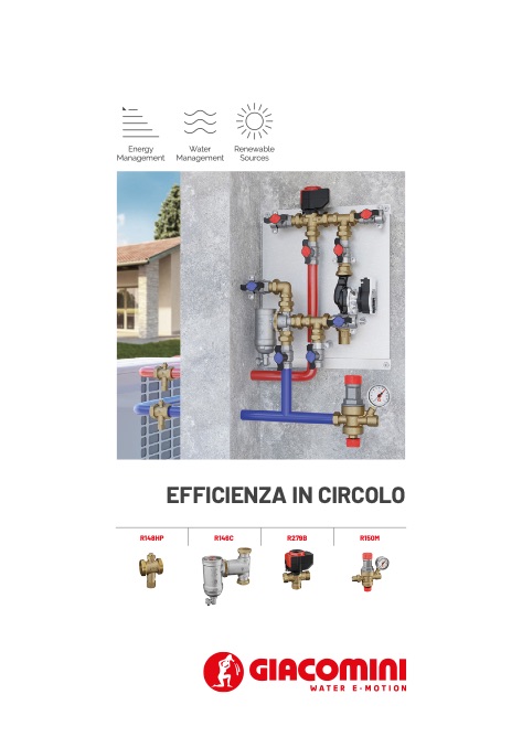 Giacomini - Katalog Componenti pompe di calore
