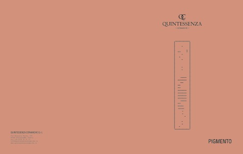 Quintessenza Ceramiche - Catalogo Pigmento