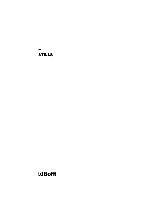 Boffi - Catalogo Stills