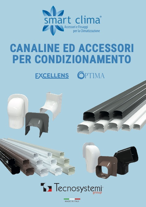 Tecnosystemi - Catalogue Smart Clima - Canaline ed accessori per condizionamento