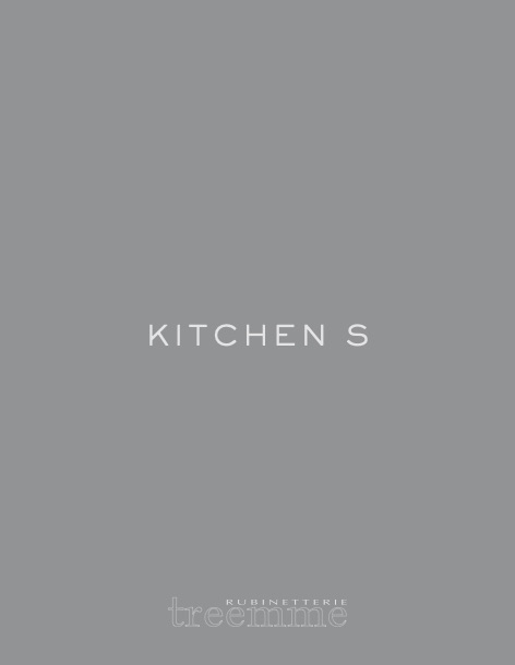Rubinetterie Treemme - Catalogo Kitchen S