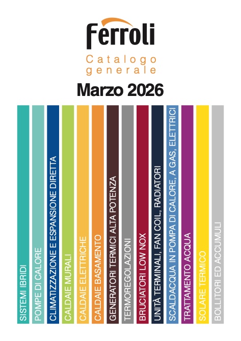 Ferroli - Catalogo Marzo 2026