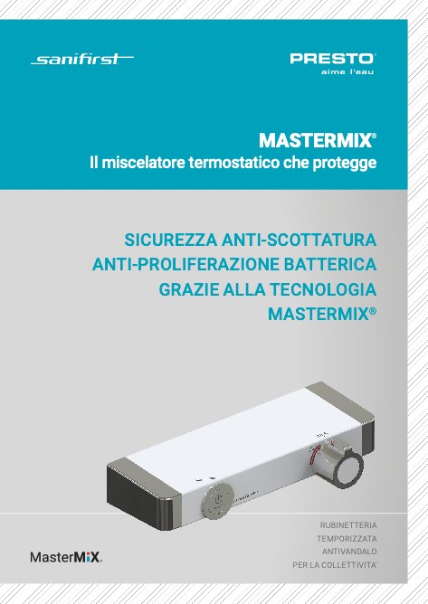 Presto - Catalogo MasterMix miscelatore termostatico